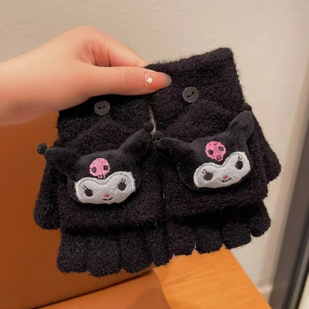 Cute Winter Finger Children Gloves