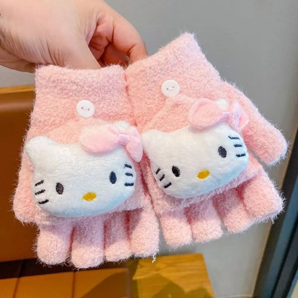 Cute Winter Finger Children Gloves