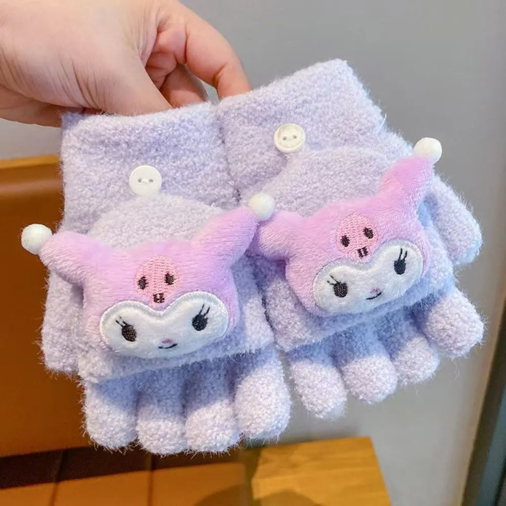 Cute Winter Finger Children Gloves