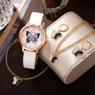 6PCS/Set  Women's Watch and Jewelry Set