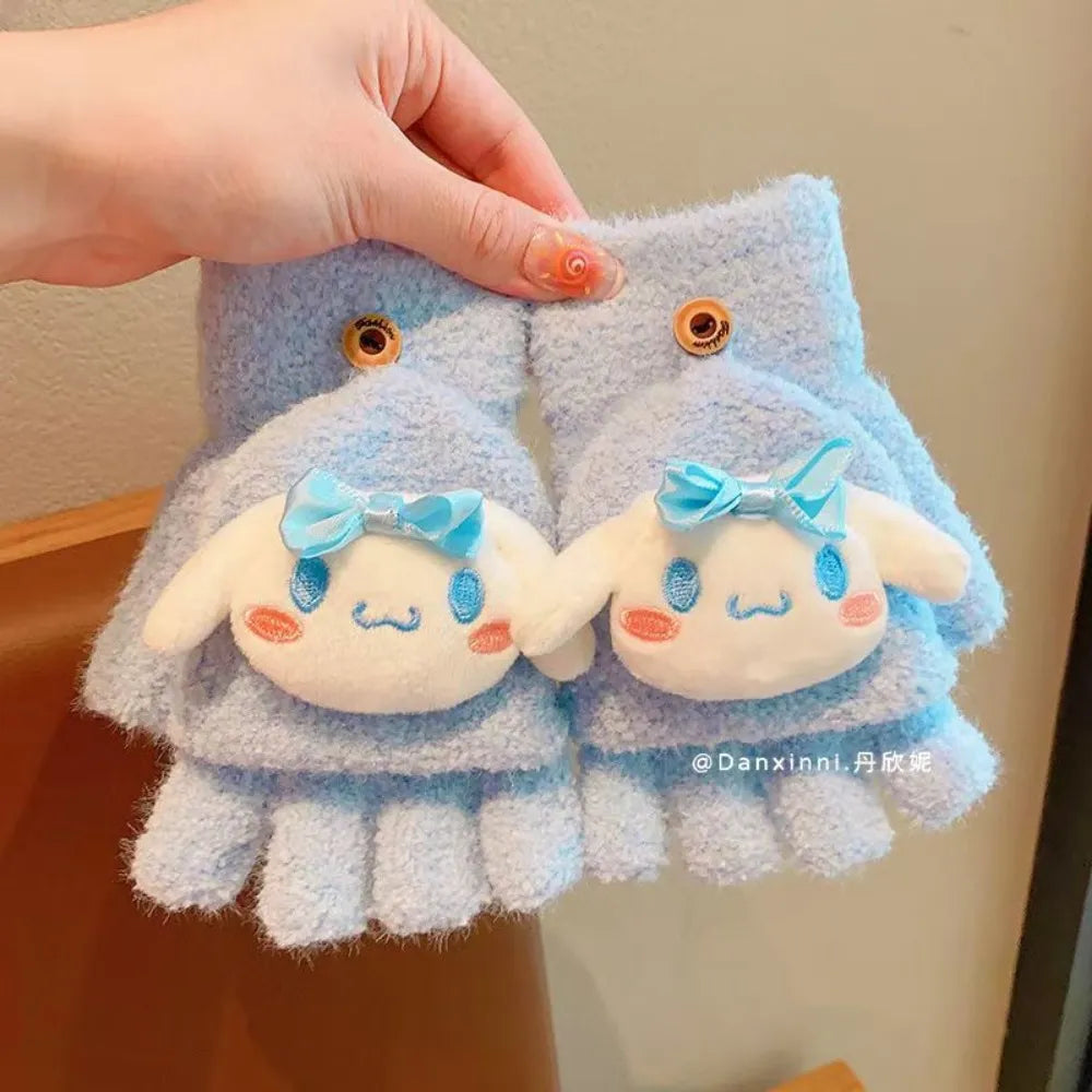 Cute Winter Finger Children Gloves